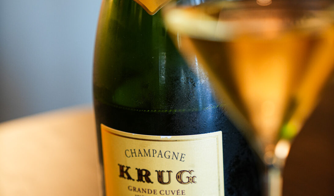 De L'Europe Amsterdam - Bottle of Krug