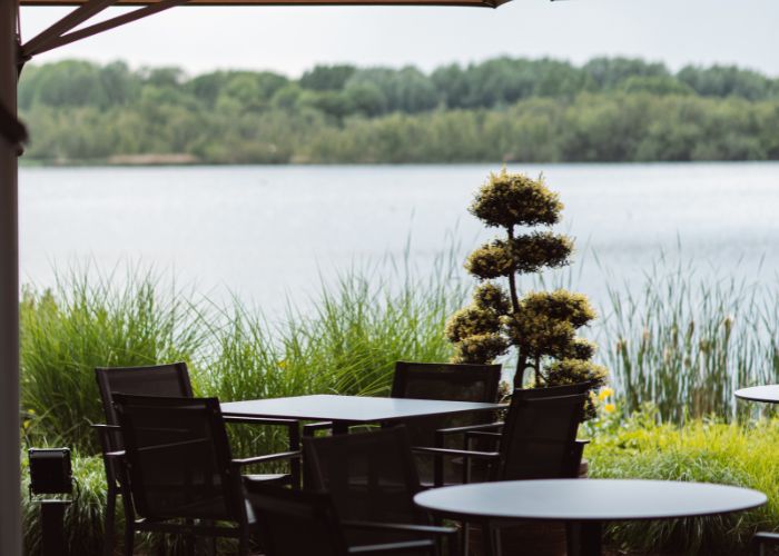 Aan de Poel, View over the water