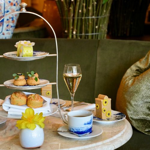 Té de la tarde - Servido en el interior