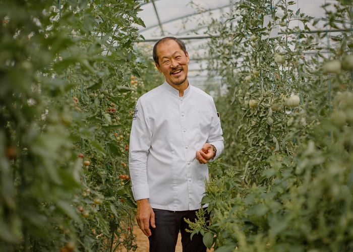 Chef San Hoon from L'Air du Temps